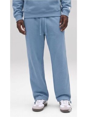 Reigning Champ Sweatpants Mens Medium Blue 100% Cotton Lounge Casual Streetwear